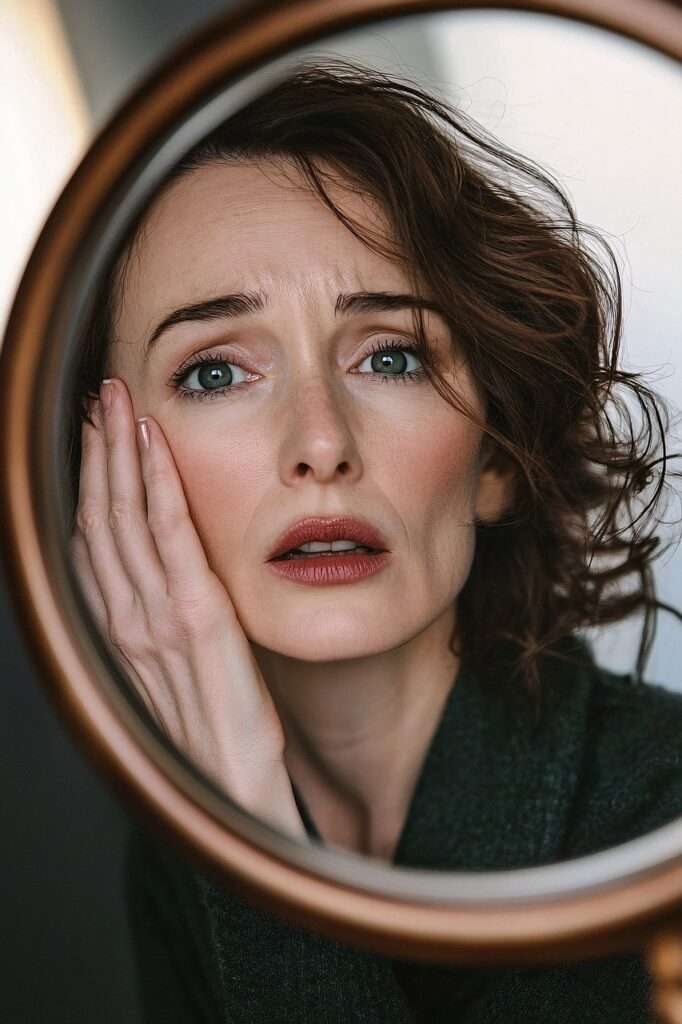 Mujer estresada