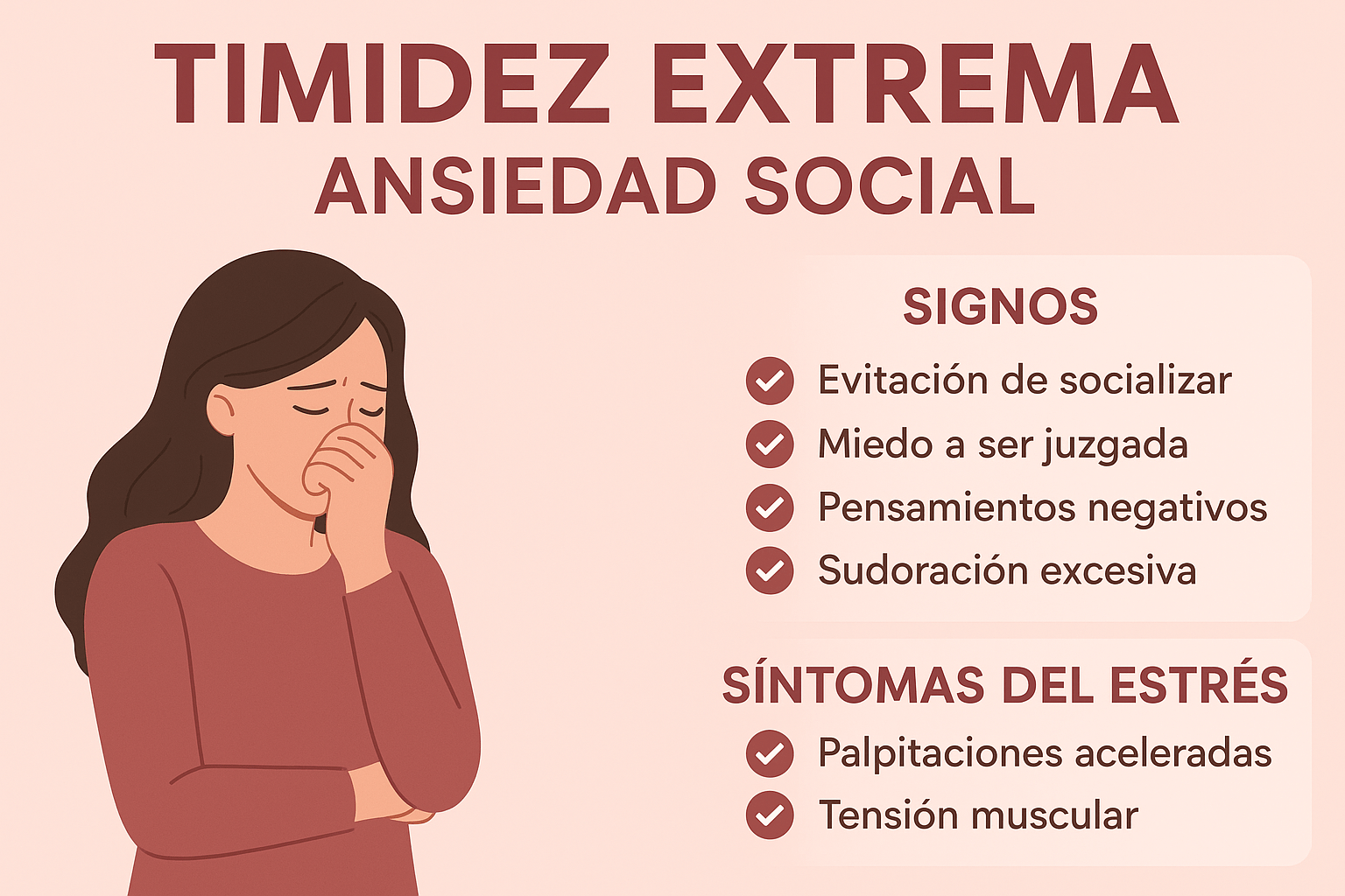 timidez extrema ansiedad social